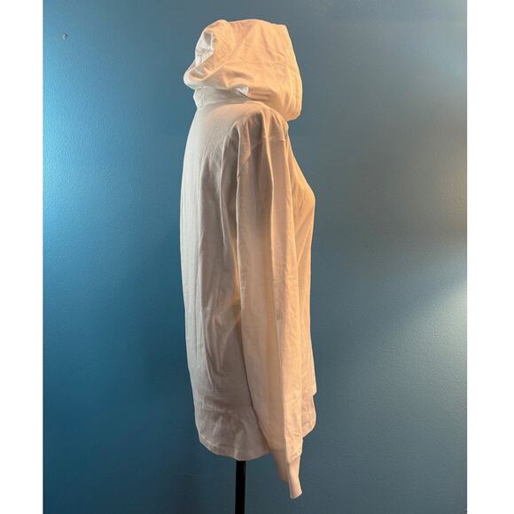 NWT POLO Ralph Lauren Hoodie Shirt White Bear in Holiday Sweater Cotton $85 S - Picture 4 of 9